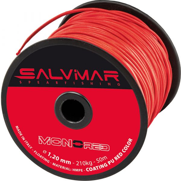 Линь Salvimar MONORED ø1,8 mm 240 kg 50m
