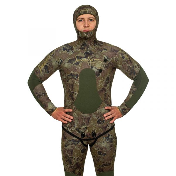 Marlin Camoskin Pro Green Wetsuit 7 mm