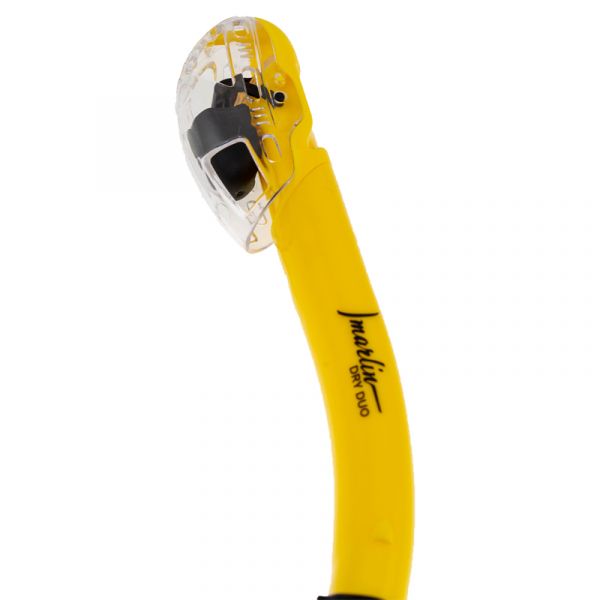 Marlin Dry Duo Yellow Snorkel