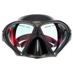 Marlin Crystal Black Mask with nonreflecting glasses