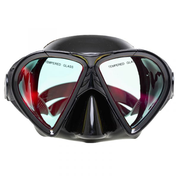 Marlin Crystal Black Mask with nonreflecting glasses