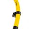 Marlin Dry Flap Yellow/black Snorkel
