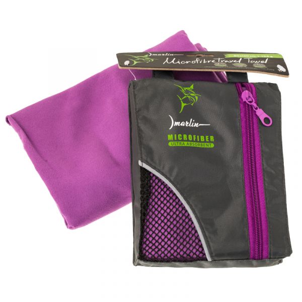 Towel Marlin Microfiber Travel Towel Dark Purple