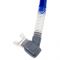 Marlin Dry Flap Blue/trans Snorkel