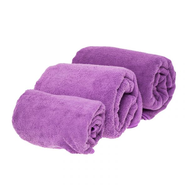 Towel Marlin Microfiber Terry Towel Dark Purple