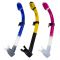 Marlin Dry Flap Yellow/black Snorkel
