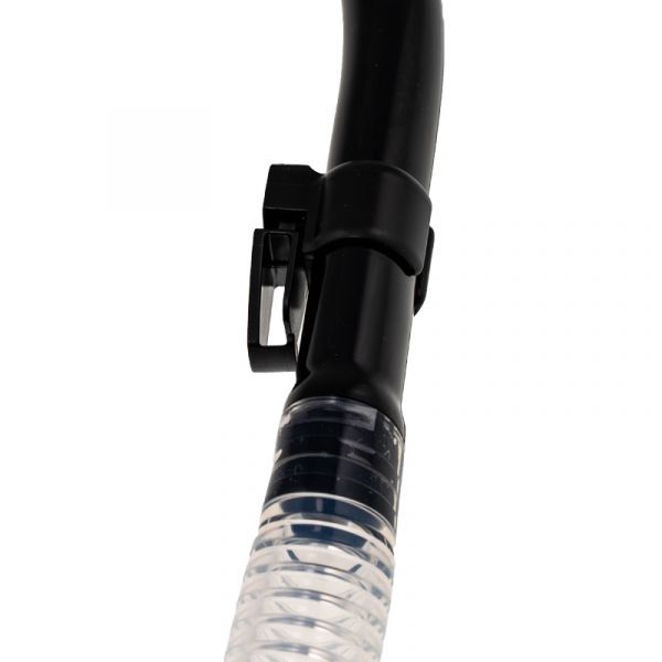 Marlin Dry Lux Black/trans Snorkel