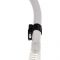 Marlin Dry Lux White/trans Snorkel