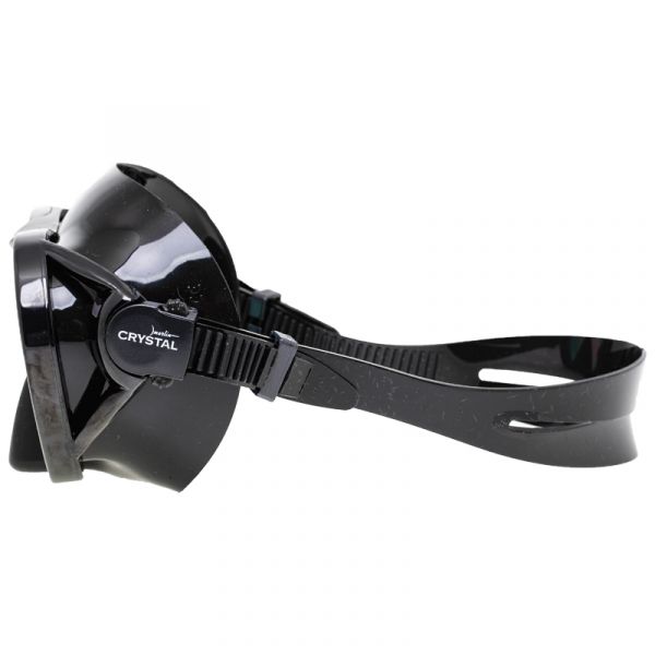 Marlin Crystal Black Mask with nonreflecting glasses