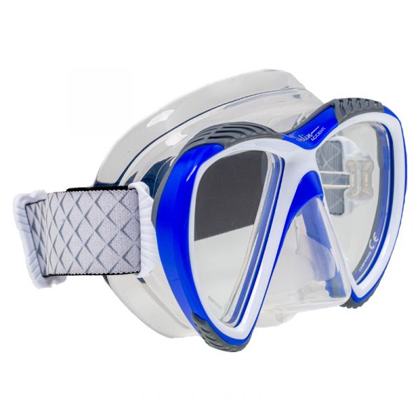 Marlin Accent Blue/white/trans Mask