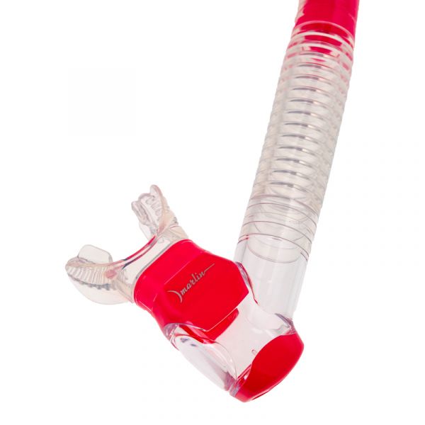 Marlin Dry Lux Pink/trans Snorkel