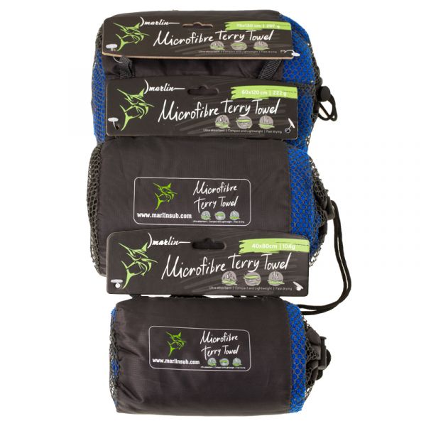 Towel Marlin Microfiber Terry Towel Royale Blue