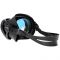 Marlin Crystal Black Mask with nonreflecting glasses