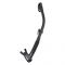 Marlin Dry Lux black Snorkel straight corrugation