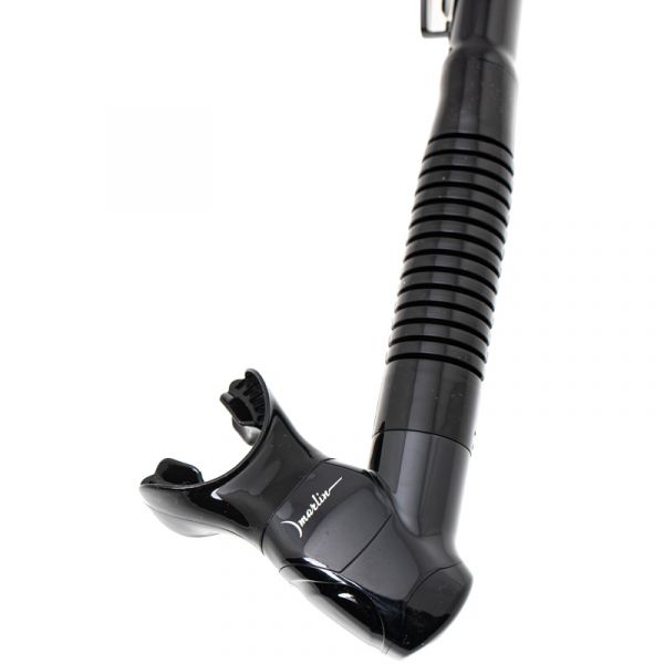 Marlin Dry Lux black Snorkel straight corrugation
