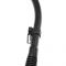 Marlin Dry Lux black Snorkel straight corrugation