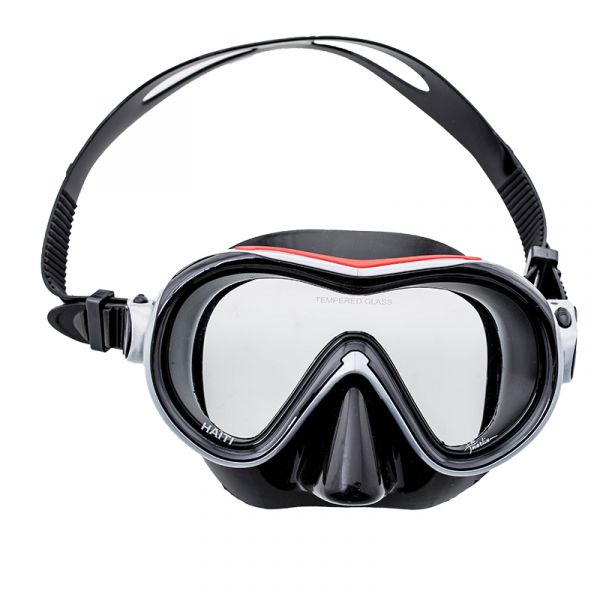Marlin Haiti Red/Silver/Black Mask