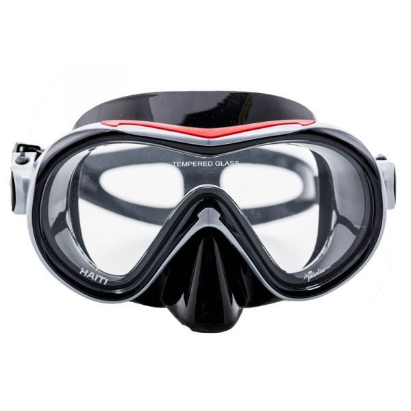 Marlin Haiti Red/Silver/Black Mask