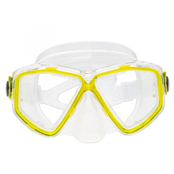 Marlin Fiji Yellow/trans Mask