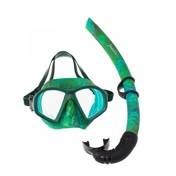 Marlin Matte 2.0 Camo Green Mask