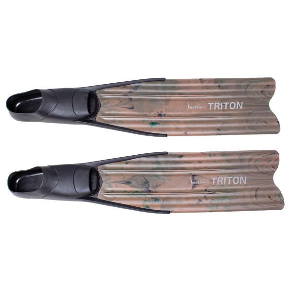 Fins for spearfishing Marlin Triton Brown