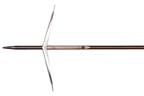 Гарпун tahitian Shaft, два флажка, зацеп прорезь, ø6,25 мм., 140 см.