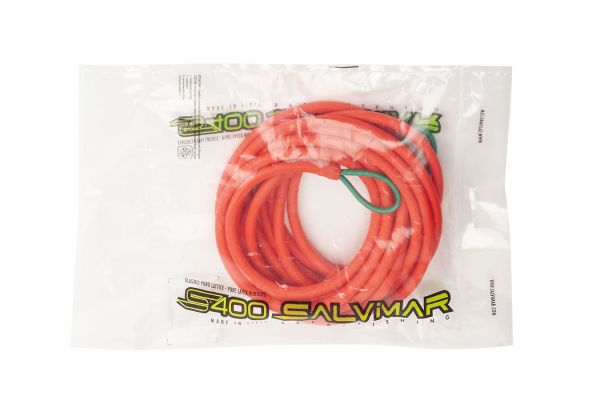 Амортизатор буйрепа SALVIMAR "BUNGEE". Красный, 5 м. ø 9mm
