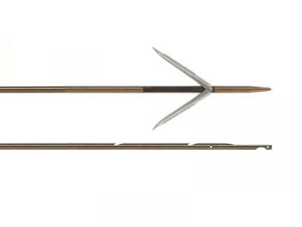 Гарпун tahitian Shaft, два флажка, зацеп прорезь, ø6,25 мм., 140 см.