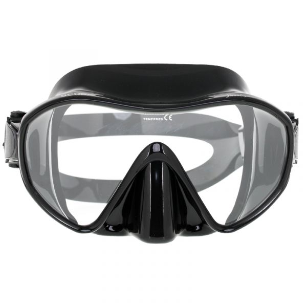 Marlin Frameless Scuba Black Mask