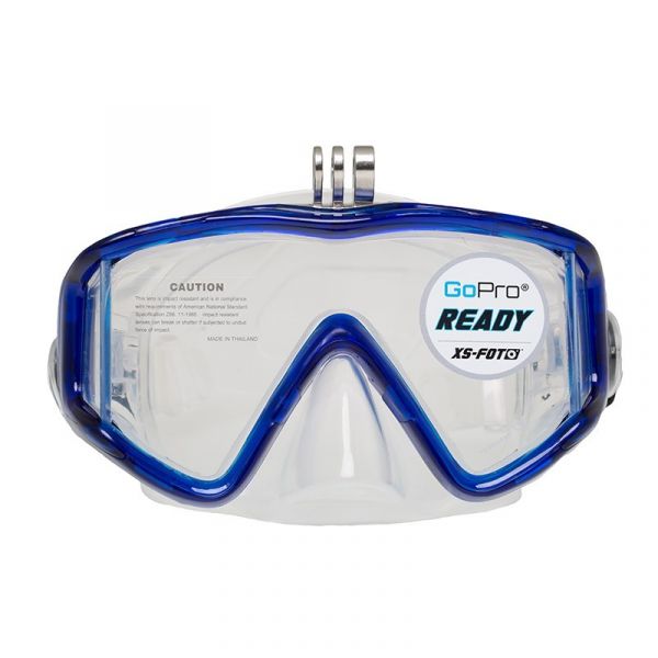 Marlin Big Panoramic Blue Mask + GoPro