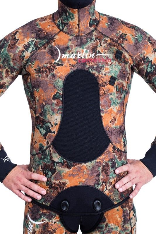 Wetsuit Marlin Camoskin Brown 7 mm