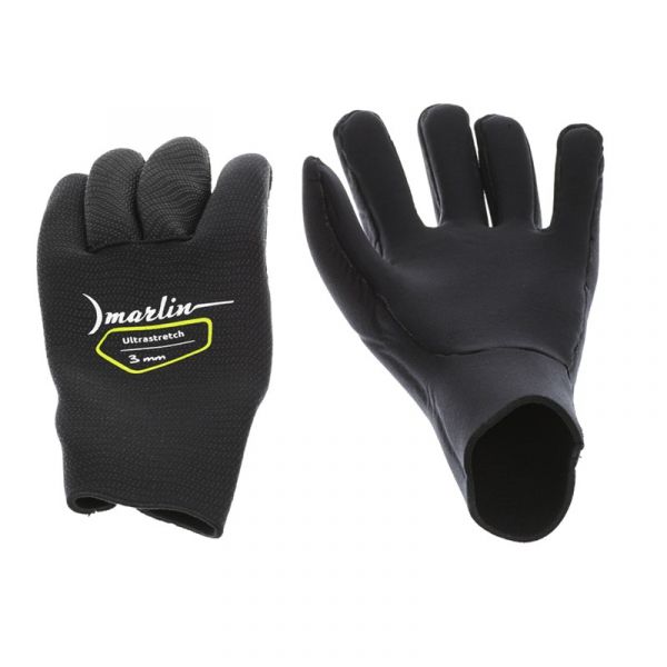 Перчатки Marlin Ultrastretch Black 3 мм