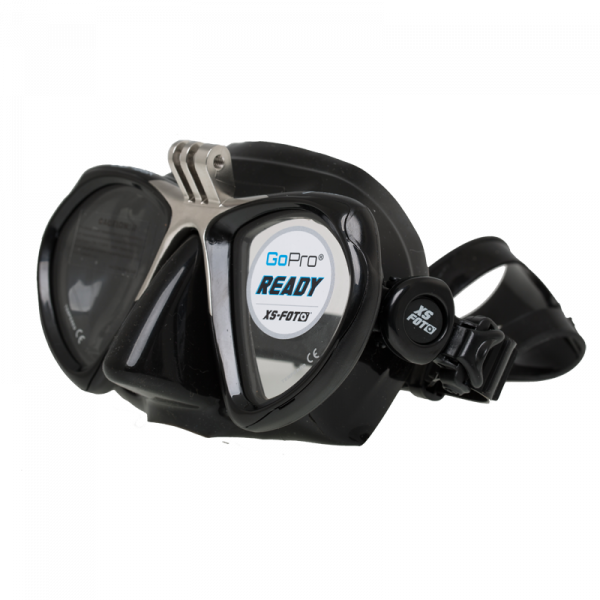 Marlin Ready Black Mask + GoPro