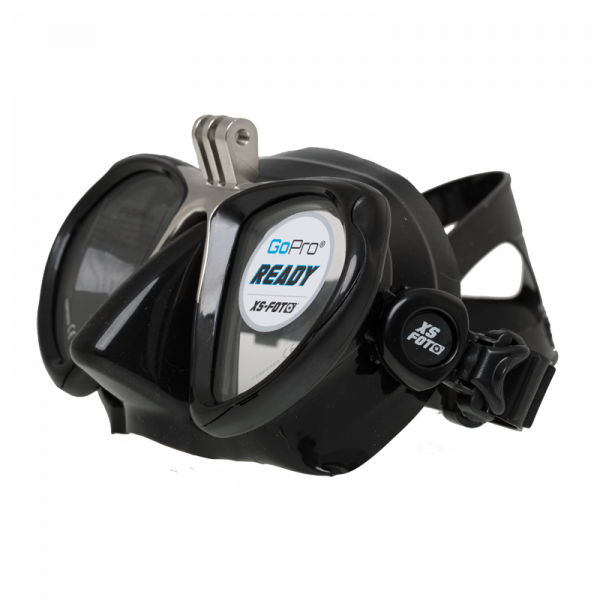 Marlin Ready Black Mask + GoPro